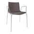Catifa 46 0251 Armchair Unicolored Frame Chrome